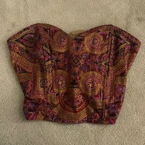 never worn vintage corset top from boutique/trading post